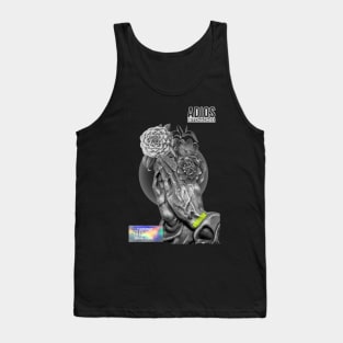 "ADIOS" WHYTE - STREET WEAR URBAN STYLE Tank Top